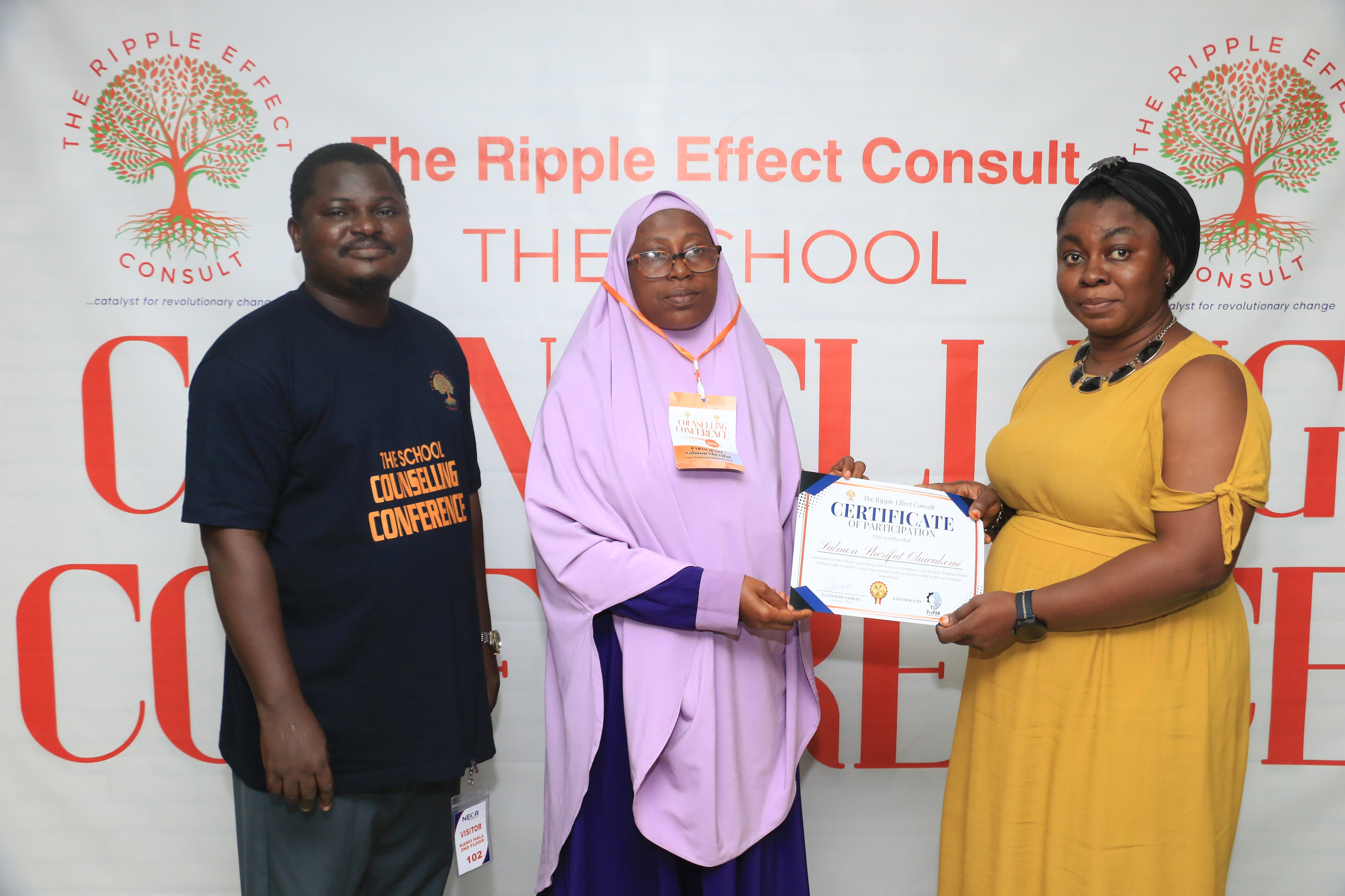 Professional warm counselling session at TREC office